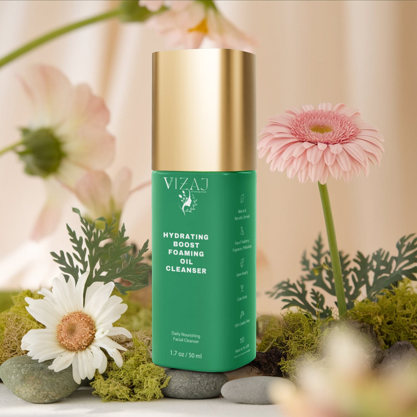 VIZAJ Milky Oil Foaming Cleanser