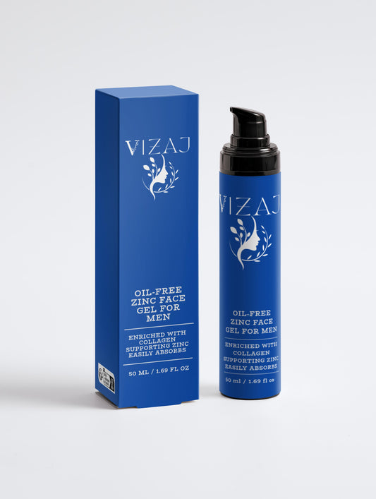 Vizaj Oil-Free Zinc Face Gel for Men