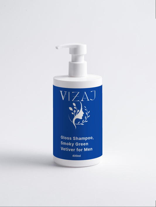 VIZAJ Gloss Shampoo, Smoky Green Vetiver Men